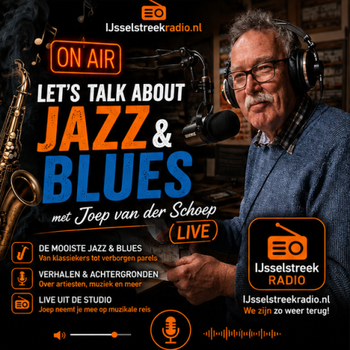 Lets talk about jazz & blues Met Joep van der Schoep ( Live )
