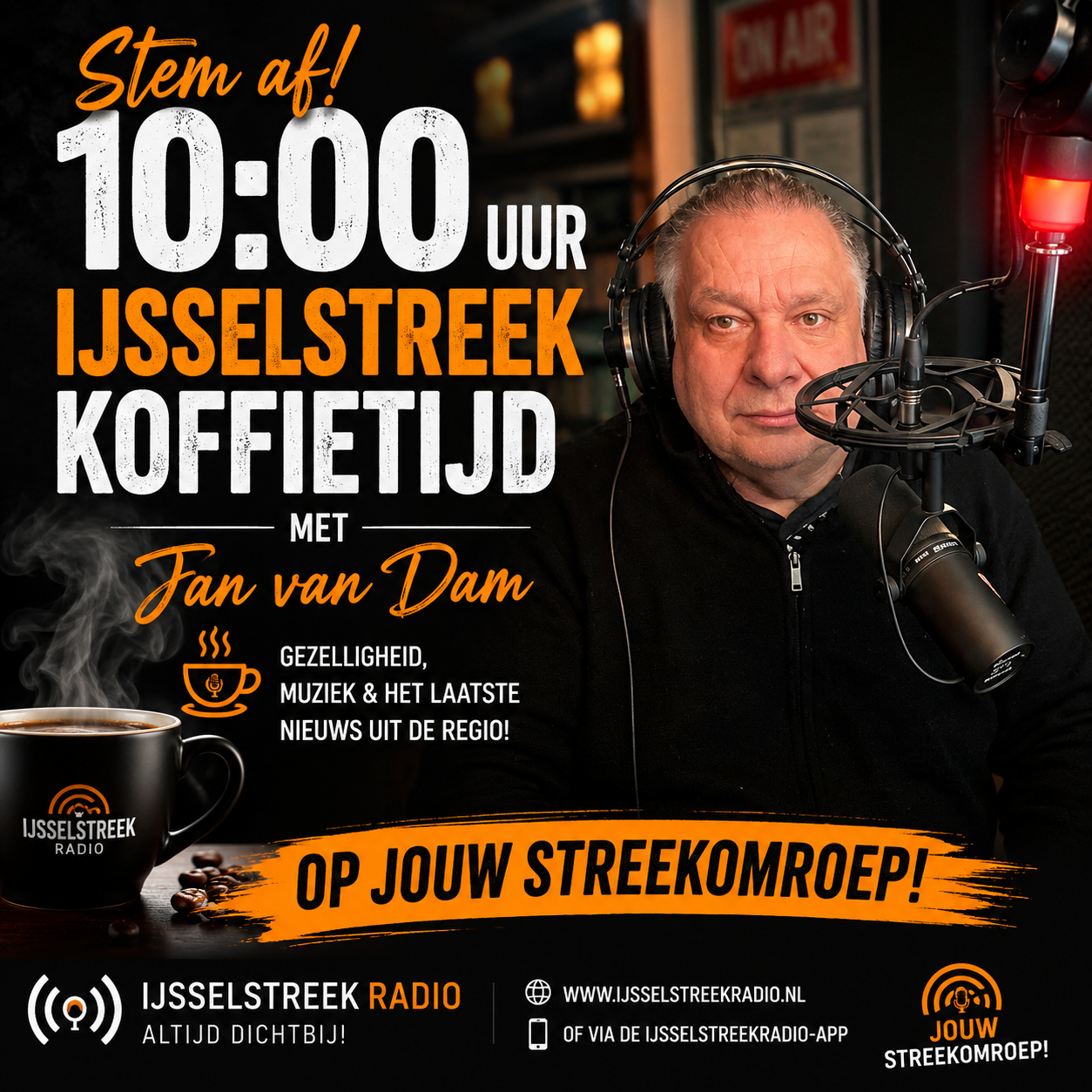 IJsselstreek Koffietijd Met Jan van Dam 