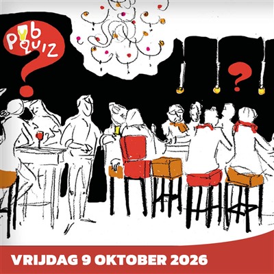 Vrijdag 9 oktober om 20.30 uur is er weer een Concordia Pubquiz in Theater Concordia in Haastrecht.