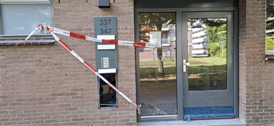 Schade aan brievenbussen door explosie aan de Bongerd in Capelle aan den IJssel 