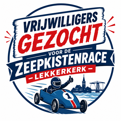 Vrijwilligers gezocht voor Zeepkistenrace Lekkerkerk
