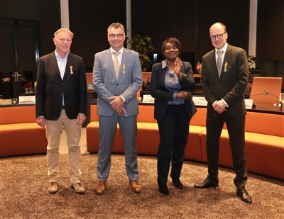 Gemeenteraad Capelle zwaait raadsleden uit