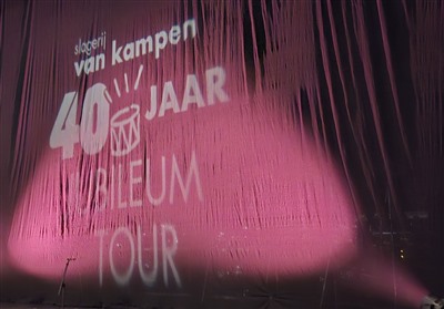 Slagerij van Kampen met 40-jarig jubileumtour in Isala theater Capelle aan den IJssel