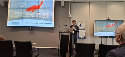 Hoogheemraadschap van Schieland en de Krimpenerwaard gaf lezing over het waterbeheer tijdens de Tweede Wereldoorlog