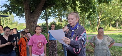 Capelse Kinderburgemeester Tessa geeft startsein voor 40e Editie van de Capelse avondvierdaagse 