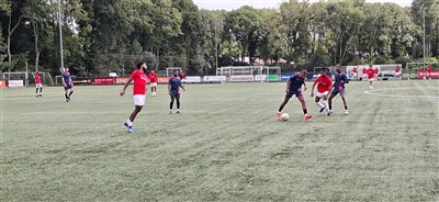 The Next Generation League gehouden op terrein van SVS op Sportpark Schenkel 