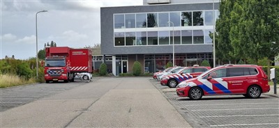 Grote inzet van hulpdiensten om gaslucht in de omgeving van de Jekerdal.
