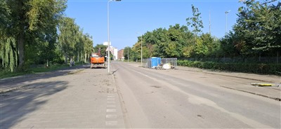 P.C. Boutenssingel  na ruim een maand van werkzaamheden weer toegankelijk.