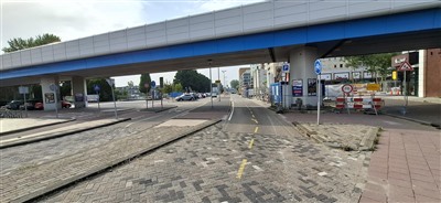 Rivierweg tussen Metrobaan en Fluiterlaan van september 2025 tot begin januari 2026 afgesloten vanwege werkzaamheden