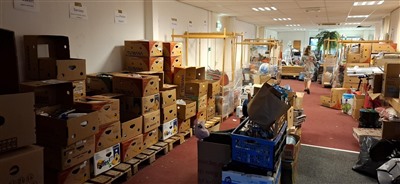Capelse Rommelmarkt zamelt weer verkoopbare spullen in voor de verkoop 
