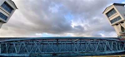 Hollandsche IJsselkering gesloten geweest vanwege hoogwater door storm Benjamin Hollandsche IJsselkering gesloten geweest vanwege hoogwater door storm Benjamin