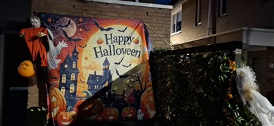 Griezelen in Capelle Schollevaar tijdens Scholloween 2025