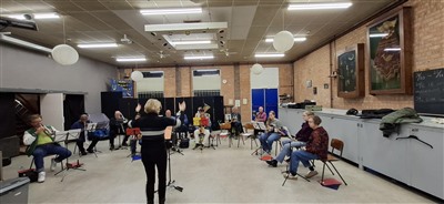 Open repetitieavond gehouden bij Blaasensemble van  Muziekvereniging EMM