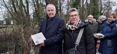 Oude Laantje, ook wel het Liefdeslaantje genoemd, is uitgebreid met 39 nieuwe Liefdestegels.