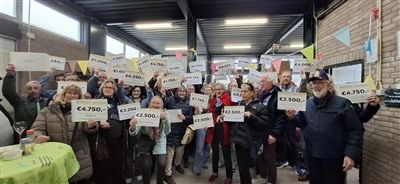 Stichting Kringloop Krimpen heeft een indrukwekkend bedrag van maar liefst 175.000 euro gedoneerd aan diverse goede doelen.