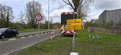 Abraham van Rijckevorselweg deels afgesloten van vrijdag 17 april tot en met zondag 3 mei