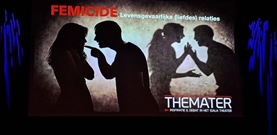 Indrukwekkende Themater-avond over femicide  in het Isala theater
