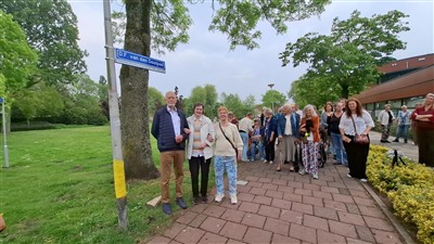 Nieuwerkerk eert verzetsman met D .F. van den Doolpad