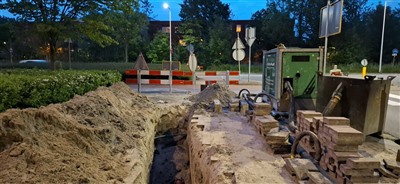 Werkzaamheden  langs P.C. Boutenssingel vanwege vervangen oude gasleidingen voor een duurzame toekomst