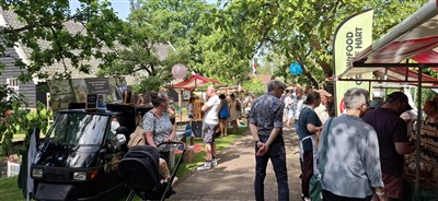 Mooi weer zorgt voor drukbezochte Oogst- en Streekmarkt Proef de Krimpenerwaard.