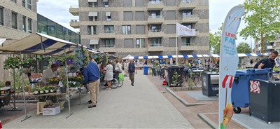 Gezellige Lentefair gehouden rondom woonzorgcentrum  Amandelhof