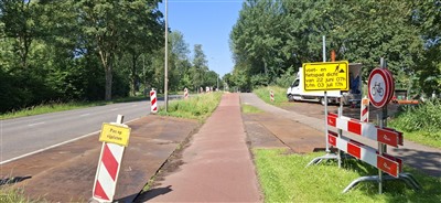  Omleiding en afsluitingen door werkzaamheden aan de Schenkelse Dreef 