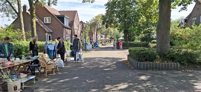 Struinen, snuffelen en genieten tijdens gezellige rommelmarkt in de Tuinstraat