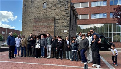 Rondleiding door de stad voor nieuwe Capellenaren