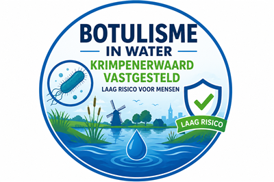 Botulisme in water Krimpenerwaard vastgesteld, laag risico voor mensen