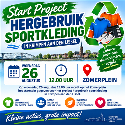 Start Project Hergebruik Sportkleding