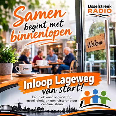 ❤️ Samen begint met binnenlopen: Inloop Lageweg van start