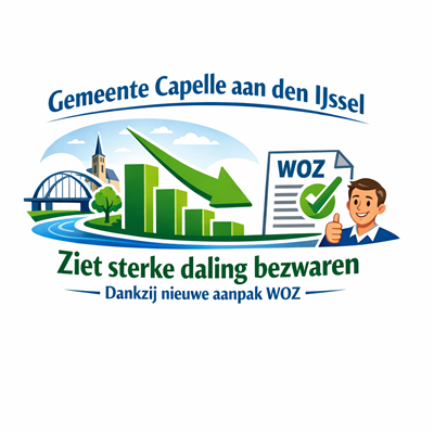 Gemeente Capelle aan den IJssel ziet sterke daling bezwaren dankzij nieuwe aanpak WOZ
