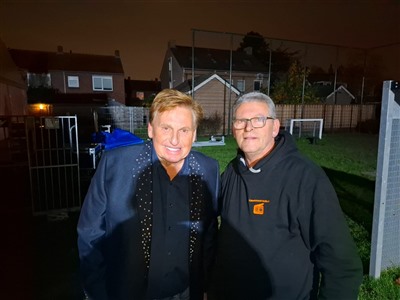 Bert van Holst met Henny Huisman. IJsselstreekradio 2024