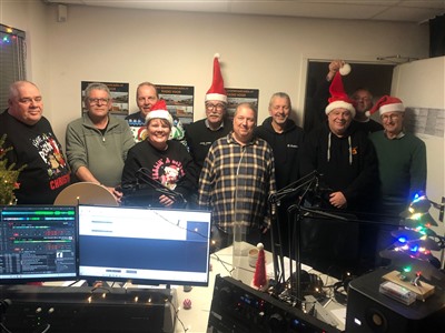 Team van IJsselstreekradio / Kerst 2024 IJsselstreekradio