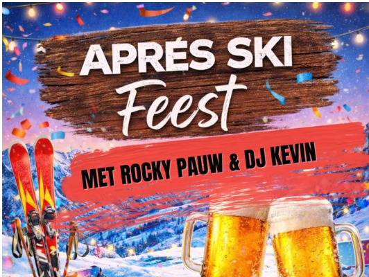 Op zaterdag 21 maart om 20.00 uur is er een Après Ski Feestavond in Theater Concordia Haastrecht.