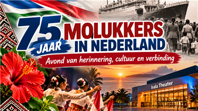 75 jaar Molukkers in Nederland: avond van herinnering, cultuur en verbinding