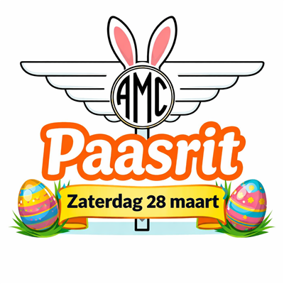 De Auto- en Motorclub The Skymasters opent het nieuwe rittenseizoen op zaterdag 28 maart met de Paasrit. 