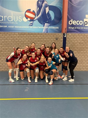 Dames Villa Dorrestein ZVH nu alleen op tweede plaats