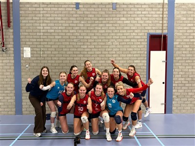 Dames Villa Dorrestein ZVH pakt belangrijke uitzege bij VC WIK