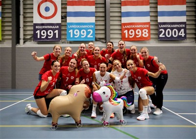 Dames Mamamo ZVH gaan door in de bekercompetitie.