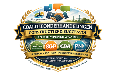 Coalitieonderhandelingen verlopen constructief en succesvol