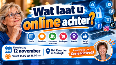 Wat laat u online achter?