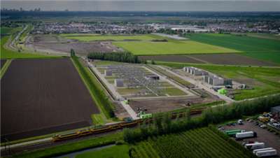 Nieuw hoogspanningsstation Zuidplaspolder gereed: cruciale stap in versterking elektriciteitsnet Zuid-Holland 