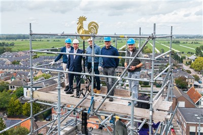 Restauratie kerktoren Haastrecht afgerond