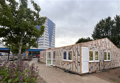 Gebouw Energieloket krijgt tweede leven als woning  Energieloket gaat digitaal verder