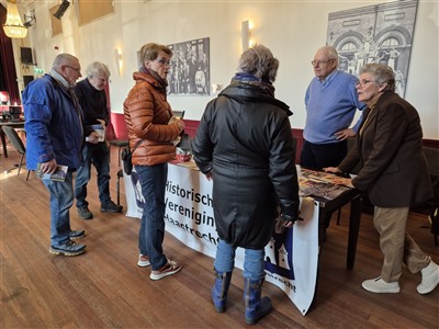Historisch Café in Theater Concordia Haastrecht