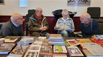 Historisch Café in Theater Concordia Haastrecht