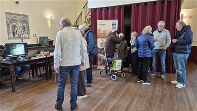 Historisch Café in Theater Concordia Haastrecht