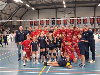 De heren van Scherp in Packaging-ZVH pakken hun eerste thuisoverwinning