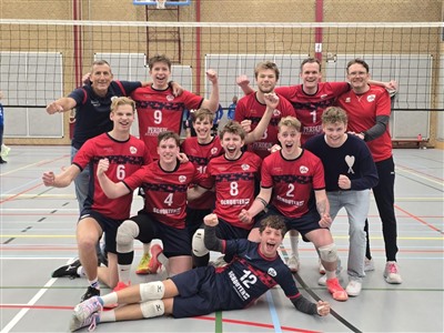 Zevenhuizen 2 heren revancheren zich bij VOLEVO thuis.